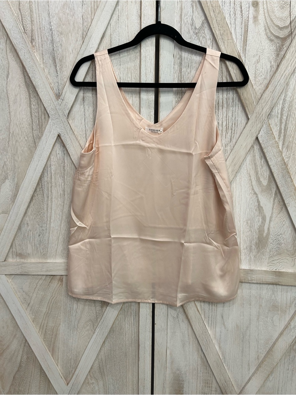 Lightweight V-Neck Camisole in Blush - Women's Sleeveless Top